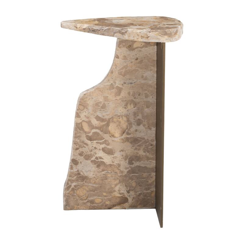 Surya Side Table Beige