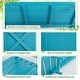 preview thumbnail 19 of 28, Gymax HIPS Raised Garden Bed Poly Wood Elevated Planter Box w/ Legs &