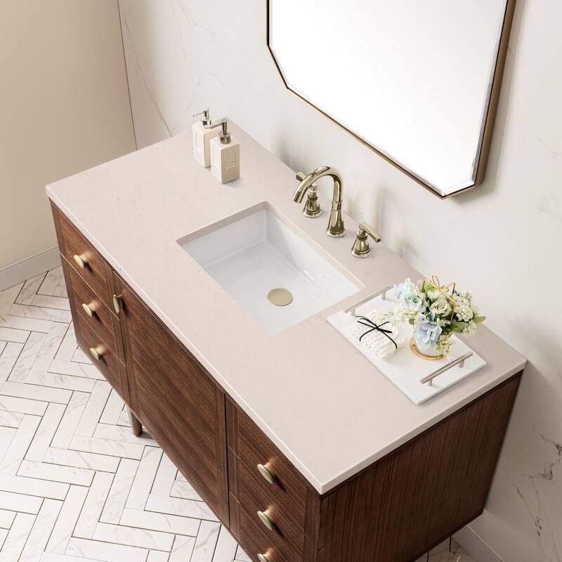 James Martin Vanities 670-V48-3EMR Amberly 48" Free Standing or Wall