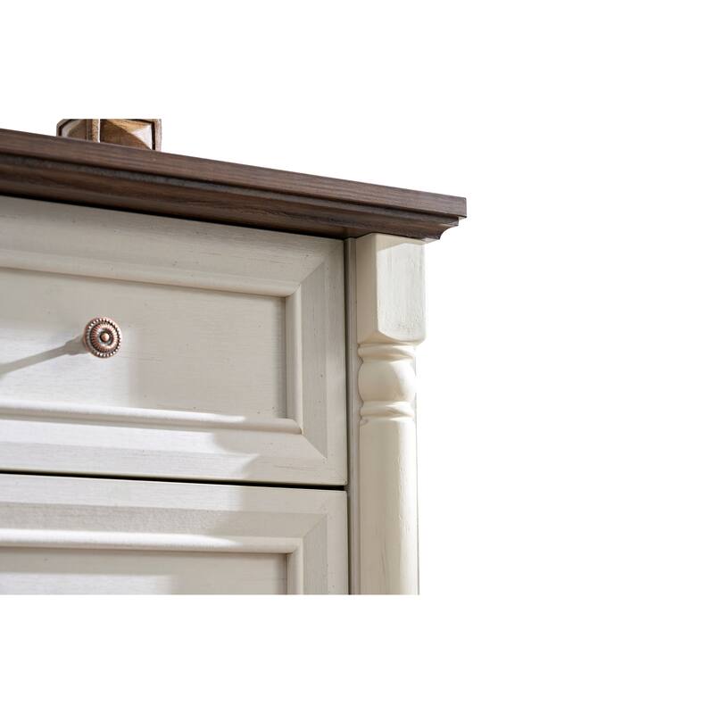 Rustic Rustic Chest of 10 Drawer Dresser Chest