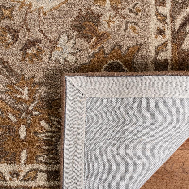 SAFAVIEH Handmade Anatolia Katja Traditional Oriental Hand-spun Wool Rug
