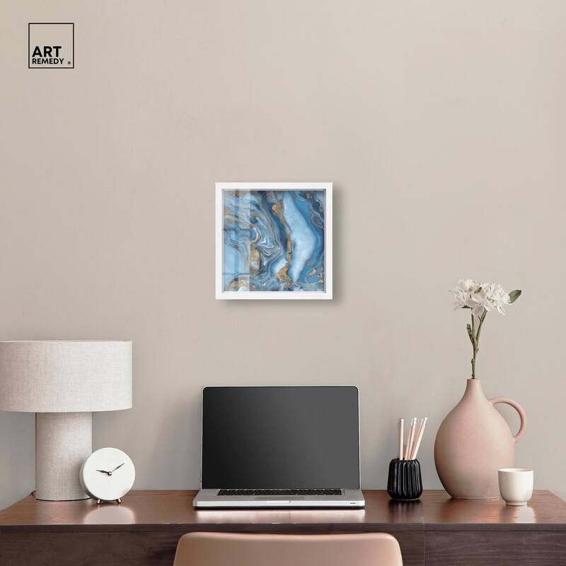 River Gold Shadowbox by Art Remedy