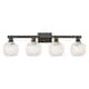 Option Matte Black / White Mouchette