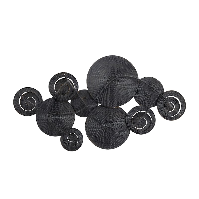 Metal Plate Radial Wall Decor - Gold - CosmoLiving by Cosmopolitan