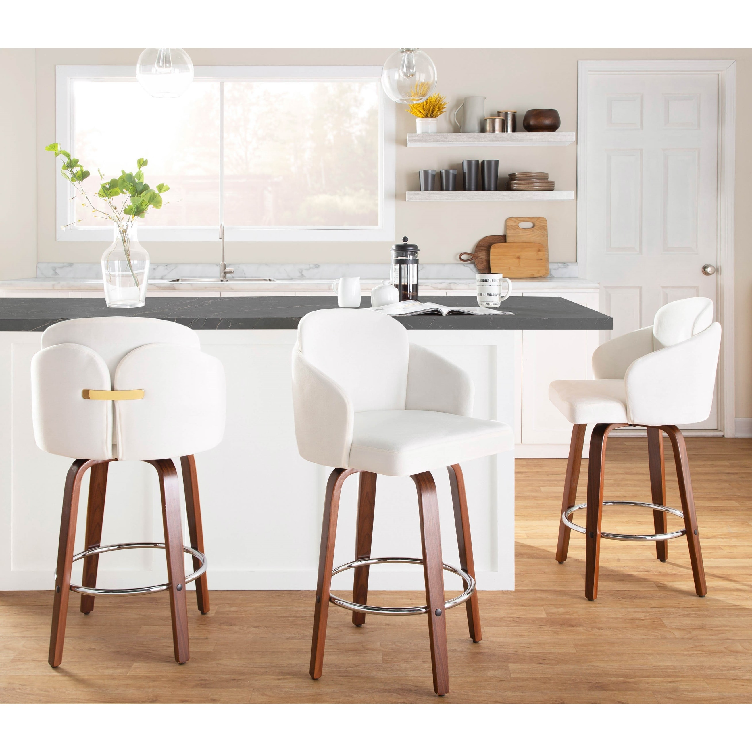 Lainey swivel bar & counter sale stool