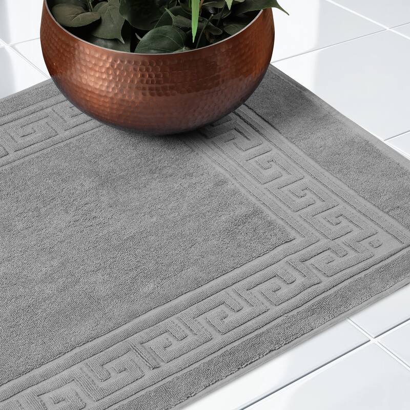 Superior Plush & Absorbent 900 GSM Cotton Bath Mat - (Set of 2)