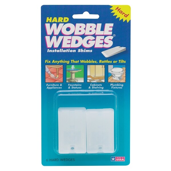 clear plastic wedges