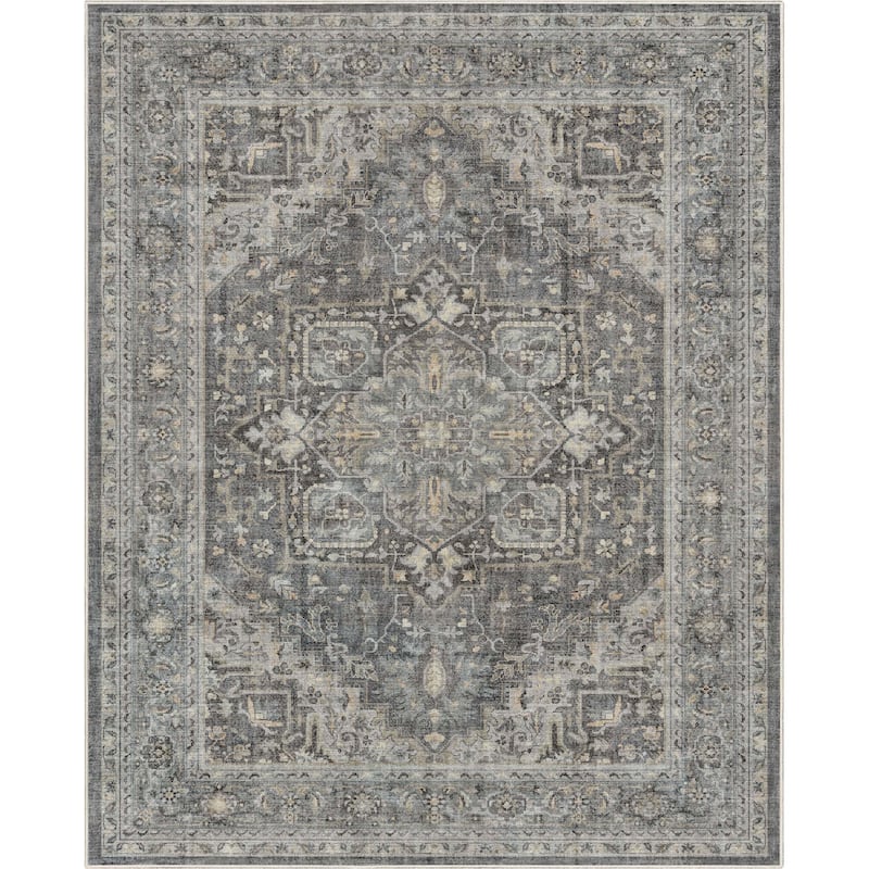 Well Woven Apollo Tirana Medallion Flat-Weave Area Rug