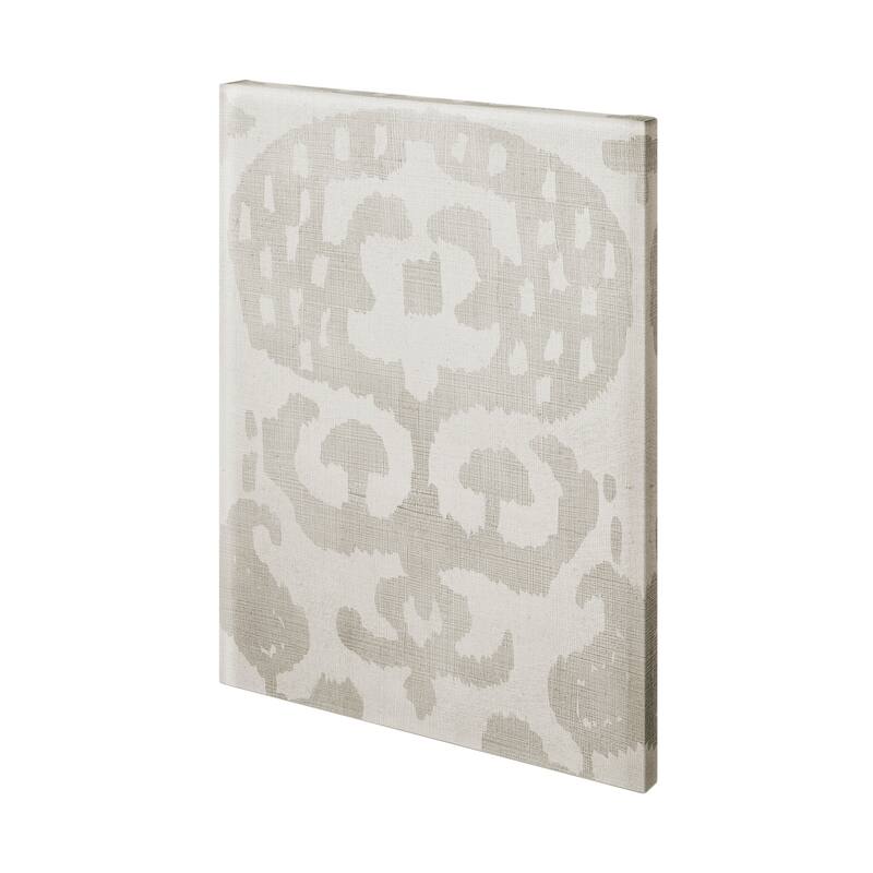 Shadow Ikat I Canvas Art Print - Large