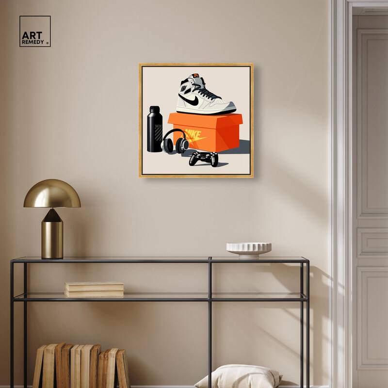 Important Sneaker Accessories Canvas by Art Remedy