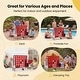 preview thumbnail 29 of 45, Costway Jumbo 4-to-Score 4 in A Row Board Game Set Outdoor Indoor Kids