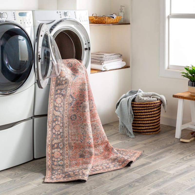 Livabliss Colin Traditional Washable Area Rug