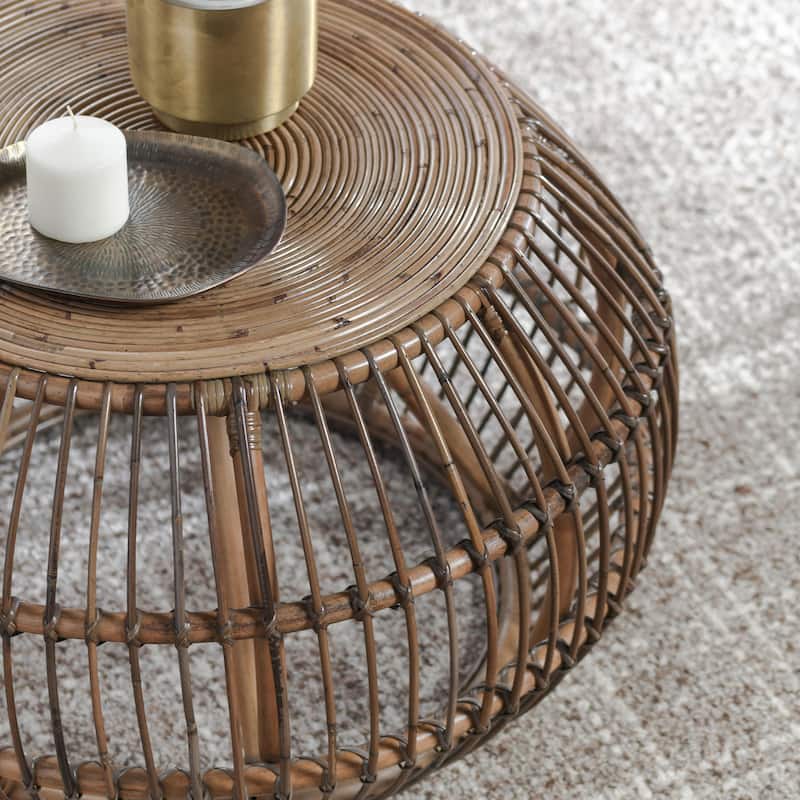 The Curated Nomad Wayne Round Coffee Table