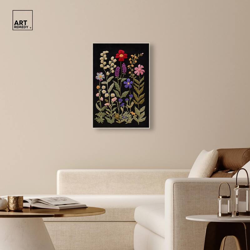 Fiber Flora on Fathomless Canvas by Art Remedy