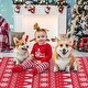 preview thumbnail 23 of 22, Garvee Christmas Area Rug Snowflake and Xmas Tree Pattern Rug