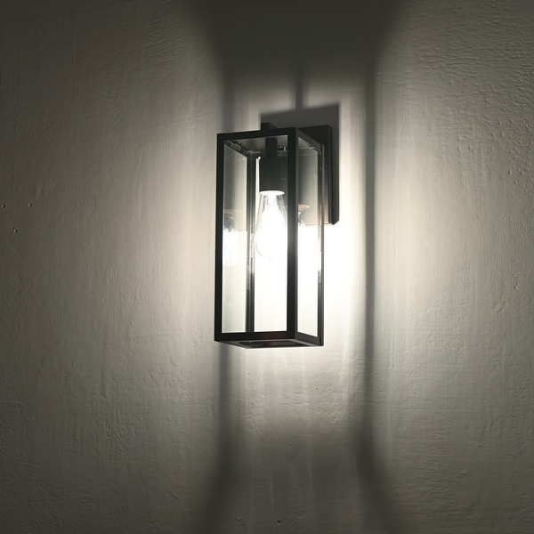 Starlee Tall Box Outdoor Wall Fixture by Havenside Home. Opens flyout.