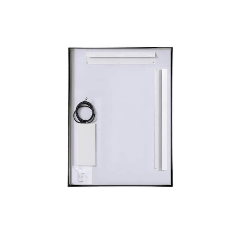 Indigo Home 30x40 inch LED mirror with adjustable color temperature