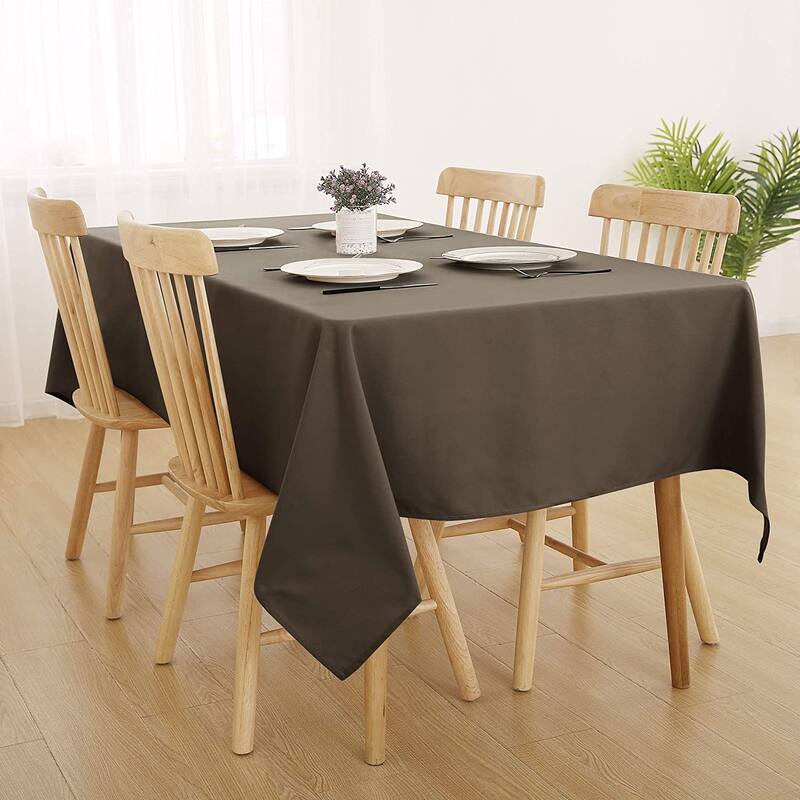 Deconovo Waterproof Solid Tablecloth 1 PC