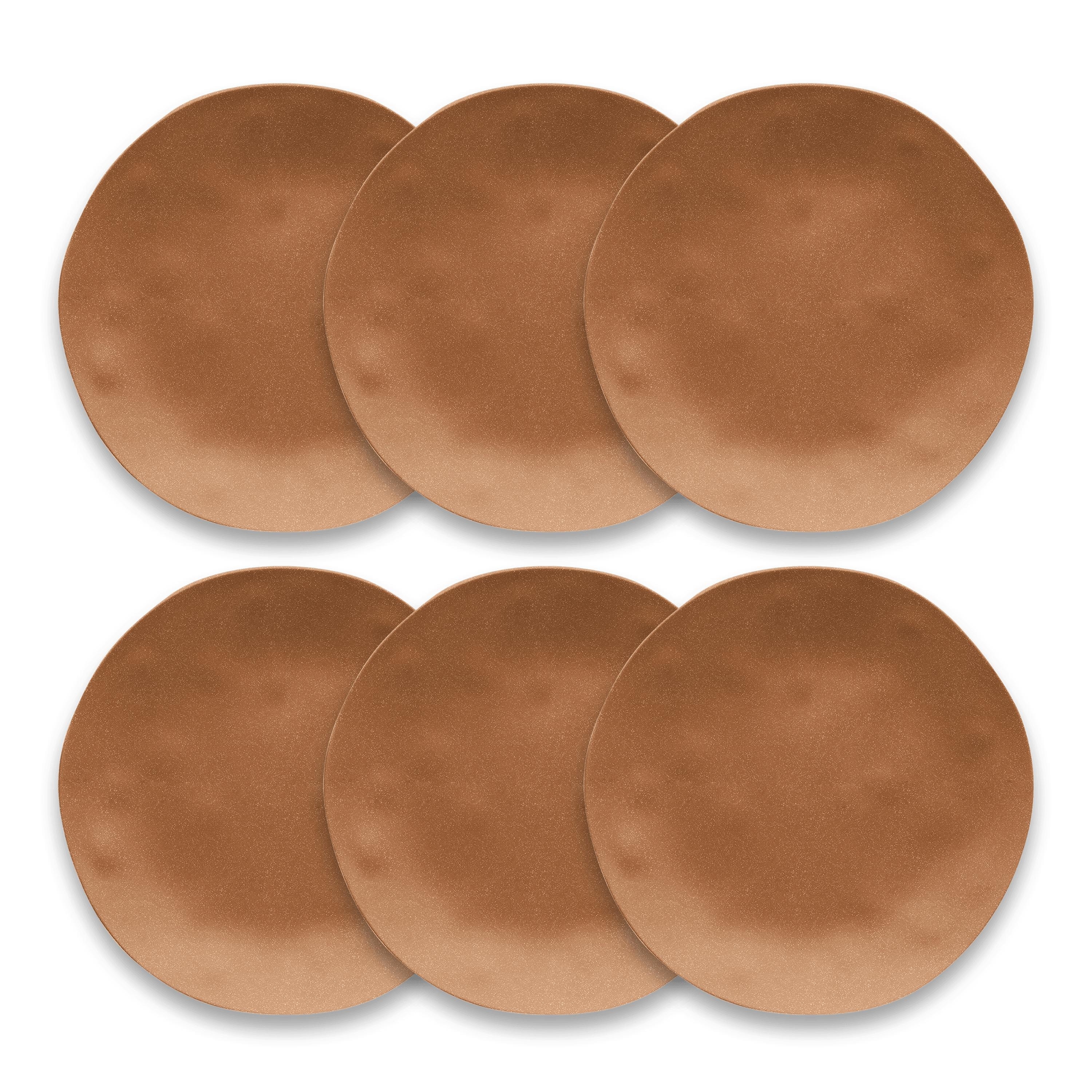 Abode Homewares by TarHong Planta Matte Terra Cotta Dinner Plate, 10.5 x 0.9