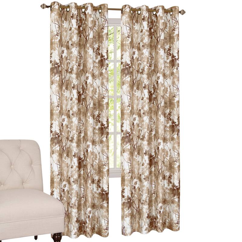 Tranquil Trees Insulated Curtain Panel