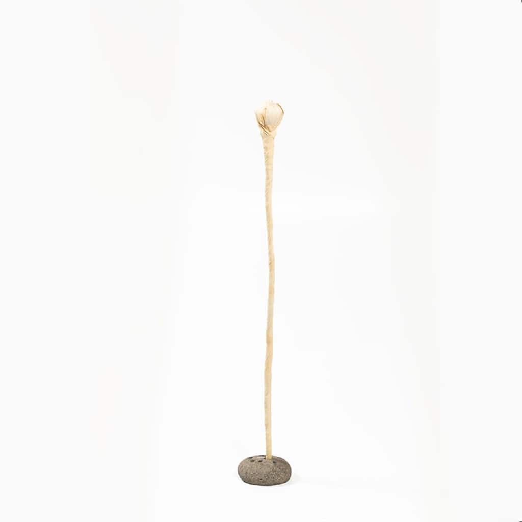 Flower Bud Tabletop Decoration - 25" - Cream