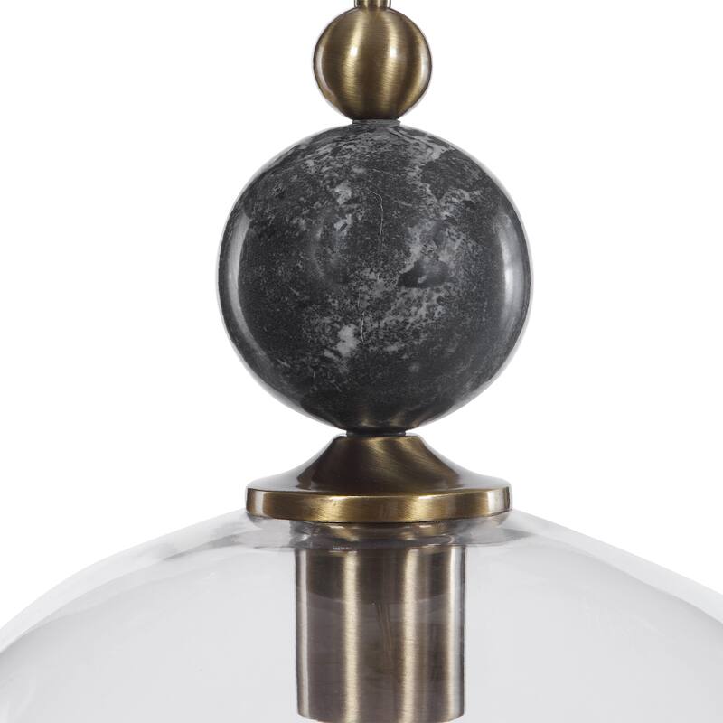 Uttermost Mendota 1-Light Glass Pendant