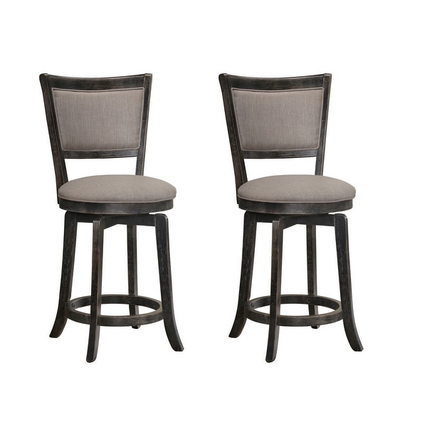 August Grove Spurgeon 24" Bar Stool Set of 2 