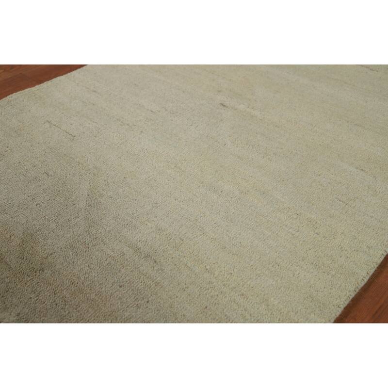 Gabbeh Modern Foyer Rug Accent Handmade Wool Carpet - 2'7"x 3'11"