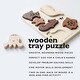 preview thumbnail 5 of 3, Wee Gallery Wooden Tray Puzzle - Ocean Animals
