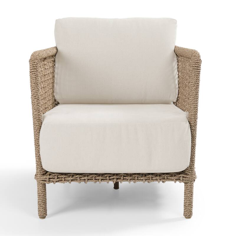 Classic Home Brisbane Outdoor Accent Chair in Natural