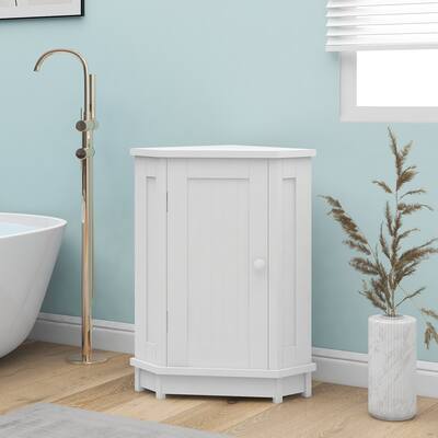 Bathroom Cabinet Triangle Corner Storage Cabinet Accent Cabinet