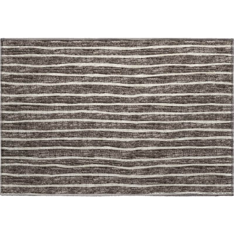Premium Washable Super Soft Boho Stripe Mayfield Rug