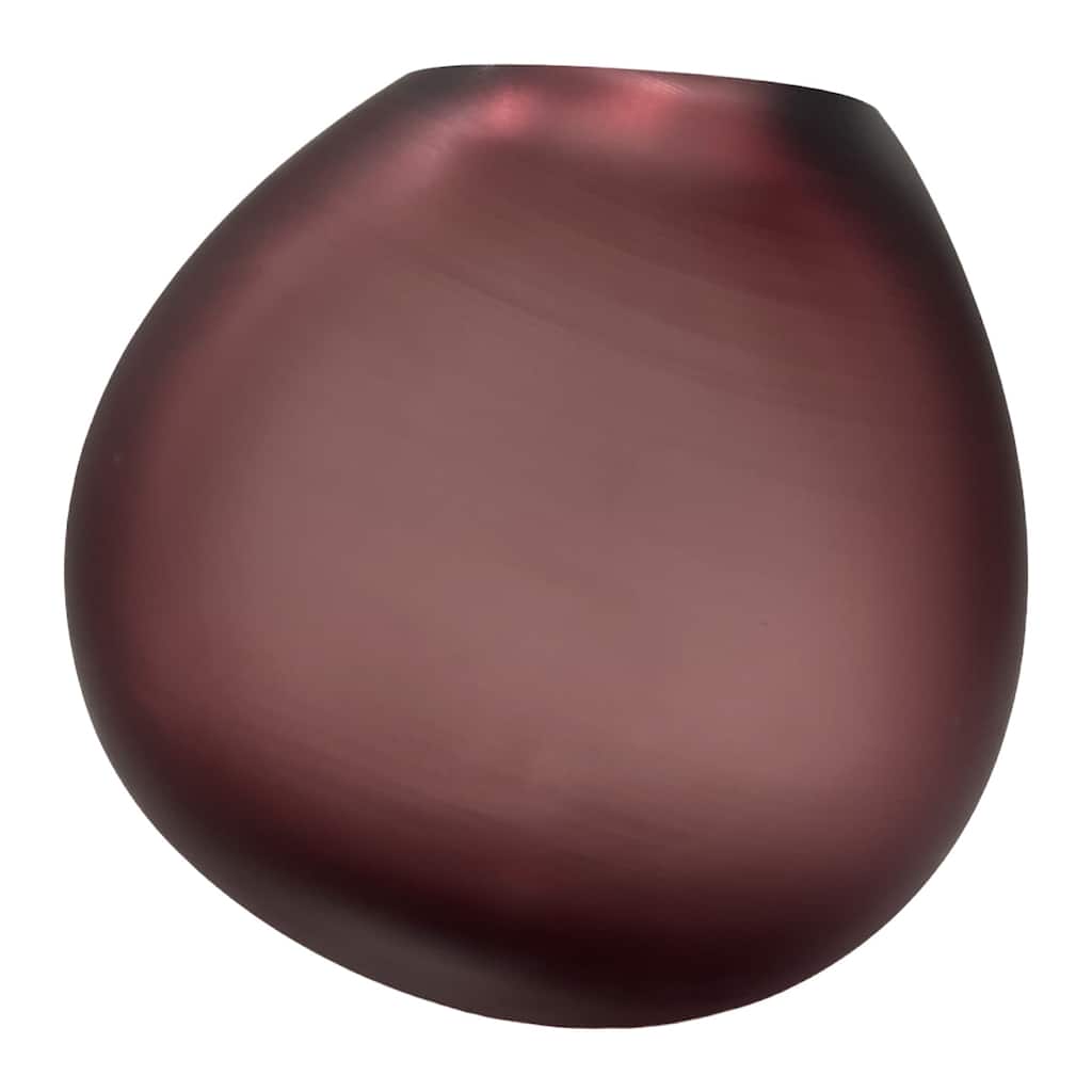 Premium Contemporary Glass Vase in Purple