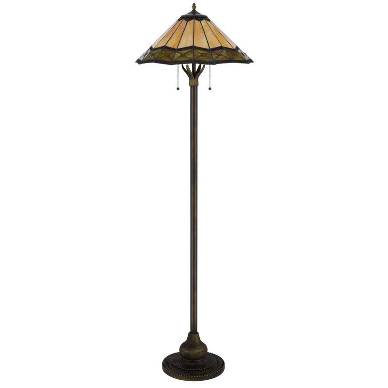 Armscroft 62" Height Bronze Resin Floor Lamp - One Size