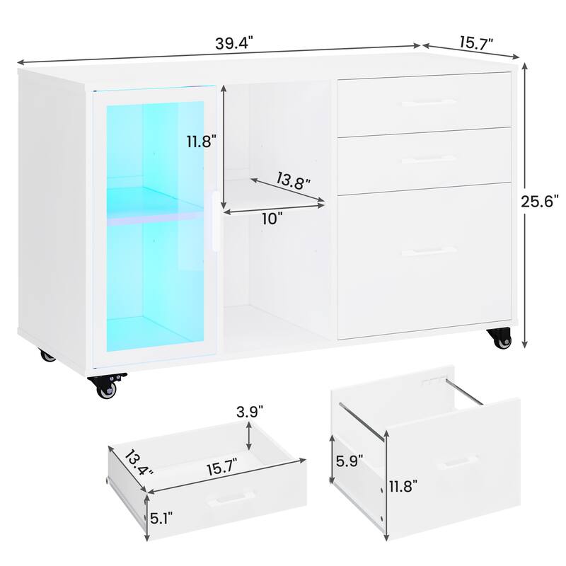 File Cabinet Legal Letter, A4 Size Drawers Mobile Filing Cabinet