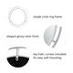Glitzhome Oversized Iron-framed Round Wall Mirror