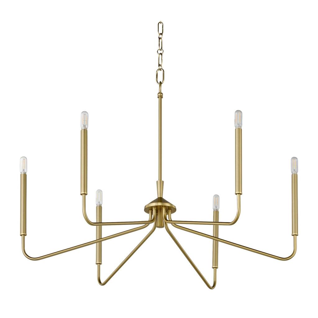 Quorum International 6238-6 Goodwin 6 Light 12" Wide Taper Candle