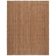 preview thumbnail 15 of 14, Martha Stewart by SAFAVIEH Handmade Severiana Jute Rug 10' x 14' - Natural