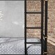 preview thumbnail 7 of 12, Quad Bunk Bed for 4 Kids, L-shape Metal Frame Twin Size Bunk Bed, Detachable Triple Bunk Bed, Separable Into 3 Twin Beds, Black