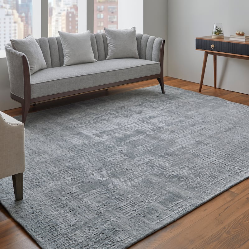 Grand Bazaar Kinton Hand Woven Abstract Modern Area Rug