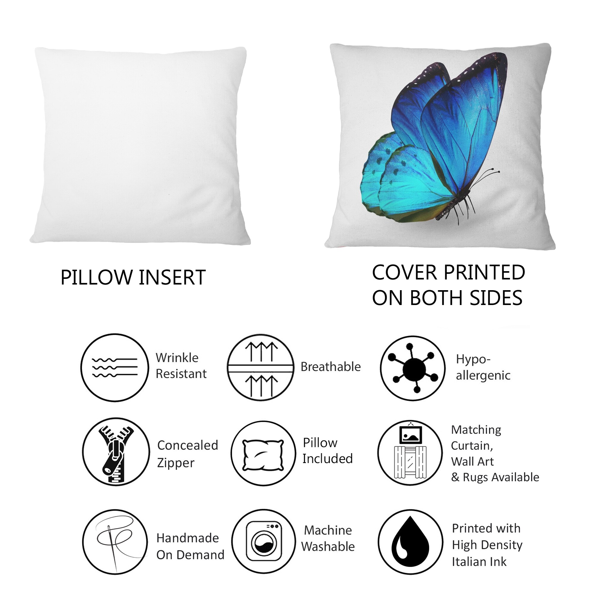 Design Art Animal Print Throw Pillow