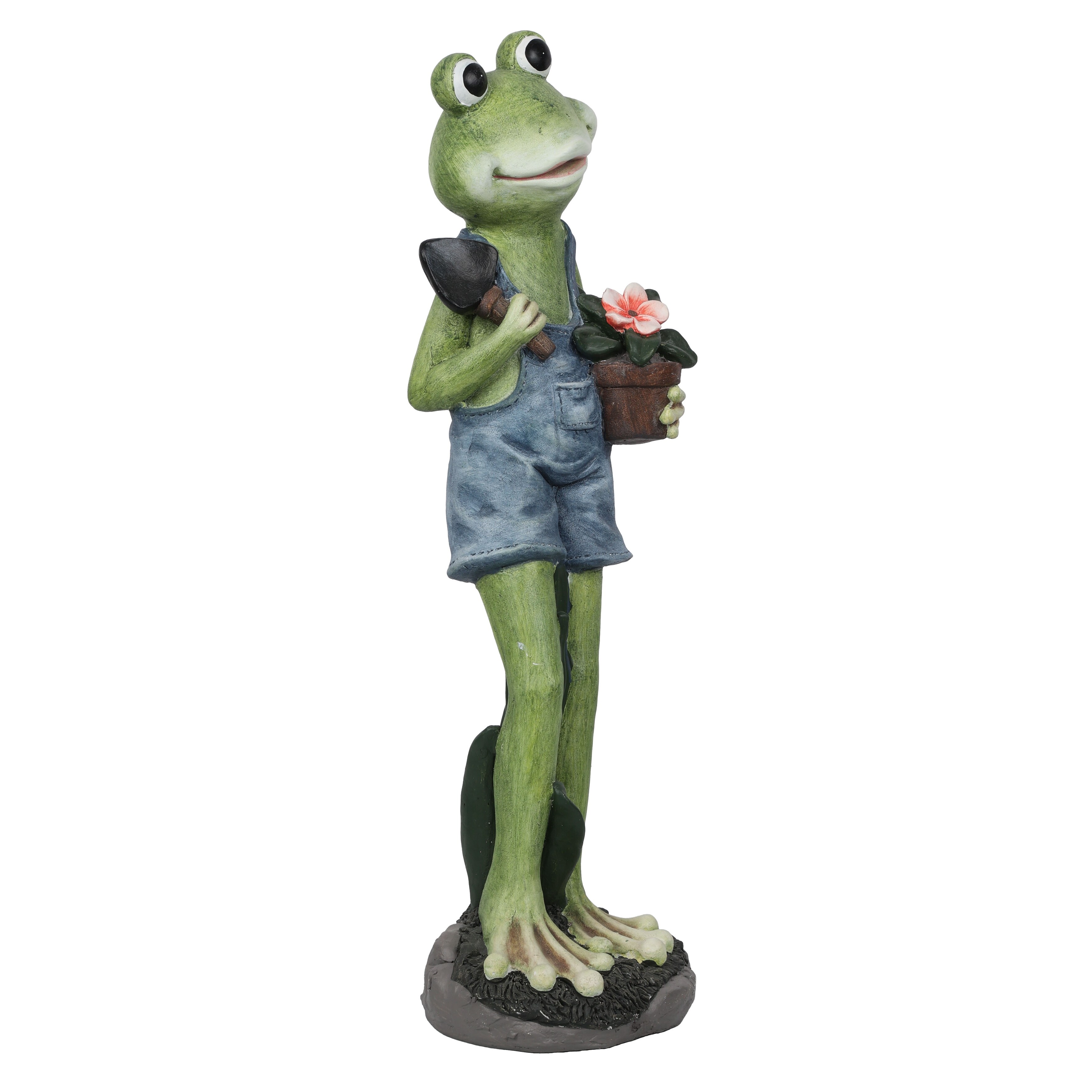 9.5 Realistic Frog Hand Painted Outdoor Garden Statue - N/A - Bed Bath &  Beyond - 29717878