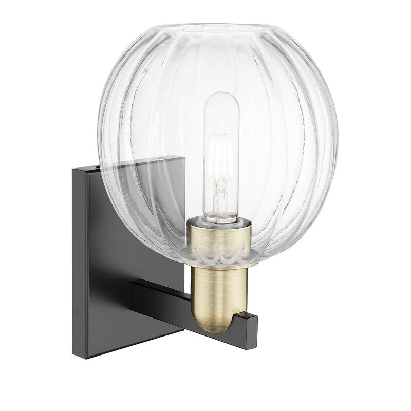 Innovations Lighting Downtown Urban - Preston - 1 Light 7" Globe Shade Wall-mounted Sconce