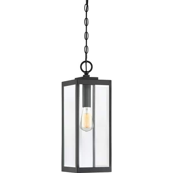 slide 1 of 1, Quoizel Westover Pendant Light in Earth Black