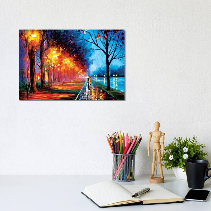 iCanvas "Alley By The Lake II" by Leonid Afremov Canvas Print - 8x12x0.75