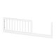preview thumbnail 10 of 13, South Shore Milos Toddler Rail Pure White