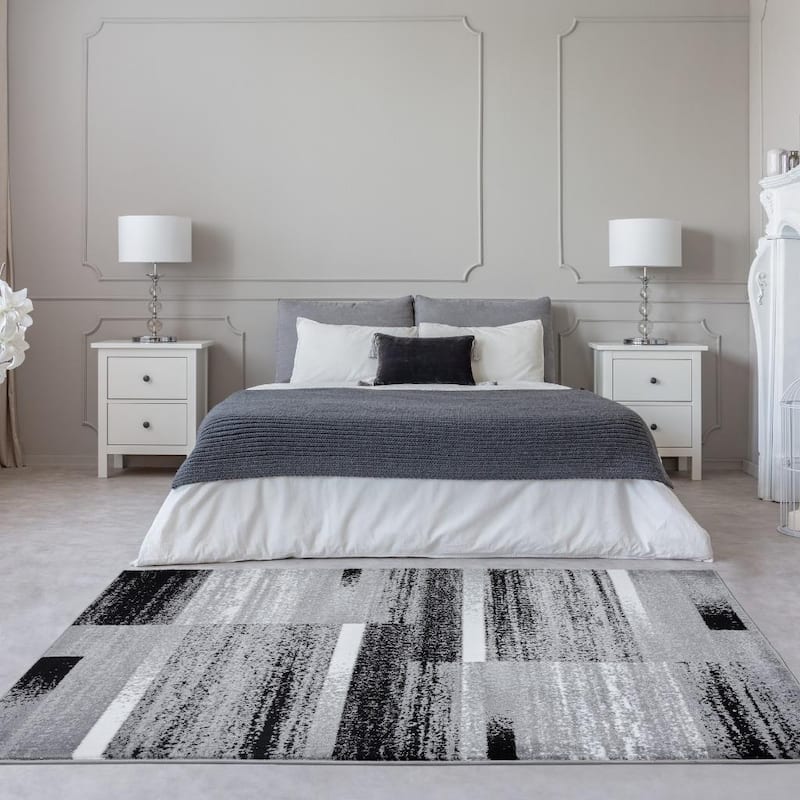Luxe Weavers Art Deco Abstract Geometric Area Rug