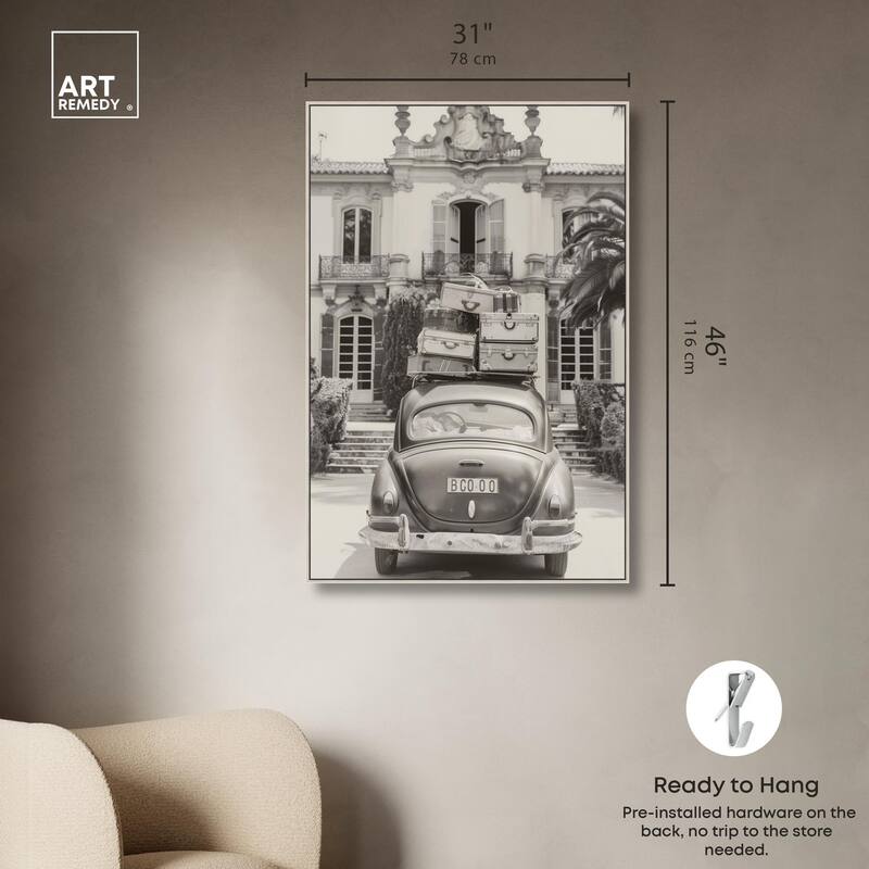 Ready for Vacation Canvas by Art Remedy