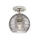 Option Polished Nickel / Light Smoke Deco Swirl