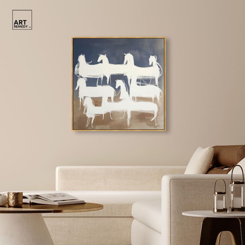 Phantom Herd Canvas by Art Remedy
